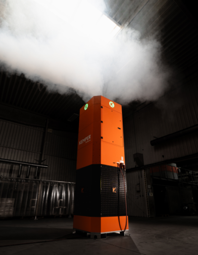 AirDome – stacionárna ventilácia hál (20 000 m³/h)