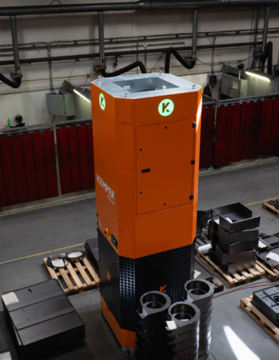 AirDome – stacionárna ventilácia hál (20 000 m³/h)